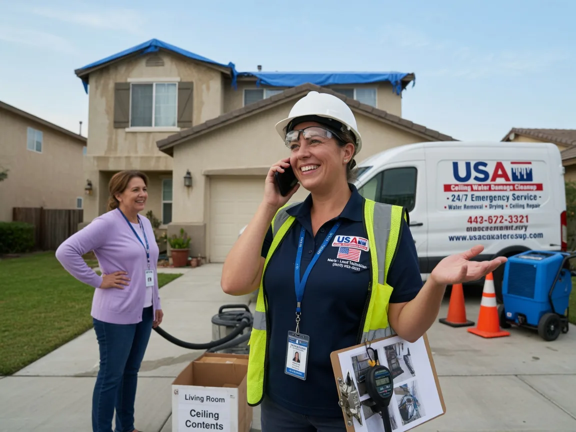Ceiling Water Damage Restoration Mound City, IL FAQs